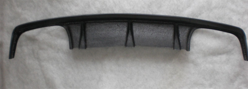 Diffusor C-Klasse W204 Limo. Seriensto&szlig;stange Baureihe 03.07-03.11